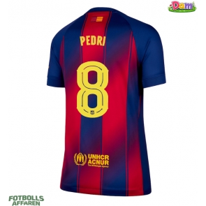 Barcelona Pedri Gonzalez #8 Hemmatröja Kvinnor 2025-26 Kortärmad